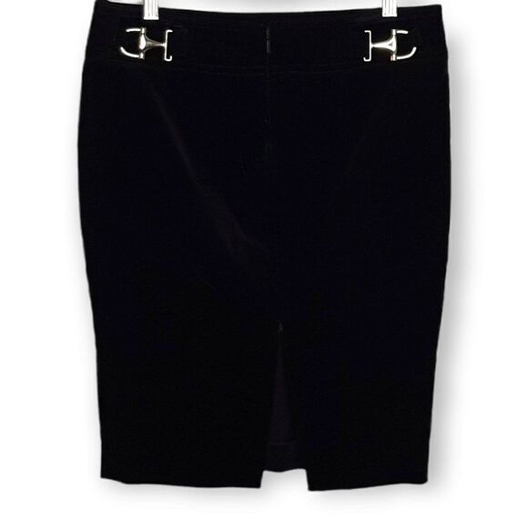 Gucci Pencil Skirt with Gold Hardware sz 42 - Picture 3 of 11